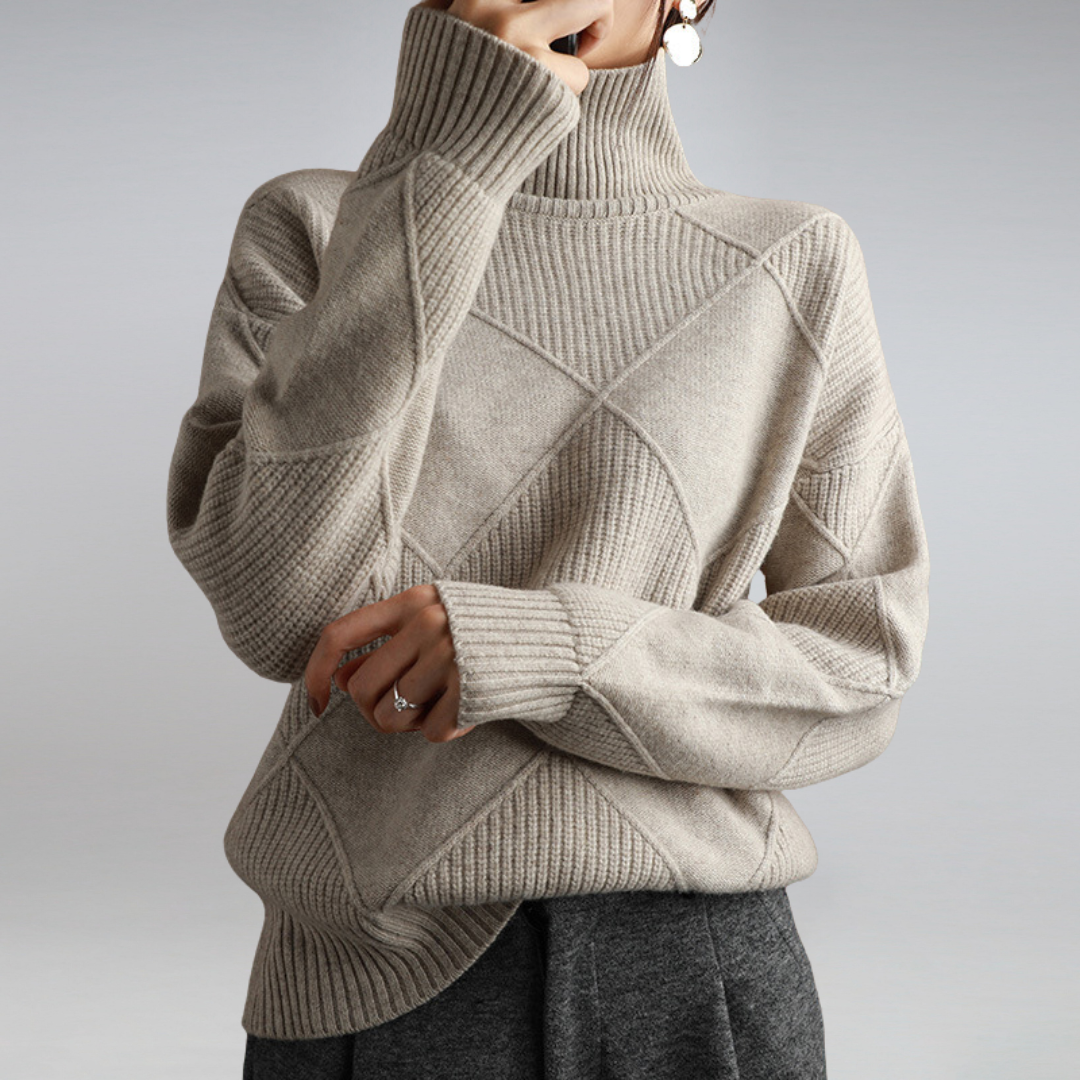 Adelle™ | Cosy Turtleneck Sweater