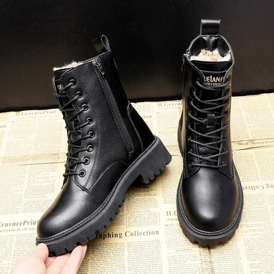 Andrea™ | Black Winter Boots