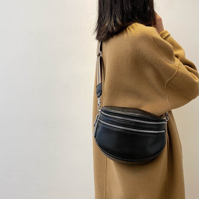 Mila | Faux Leather Shoulder Bag