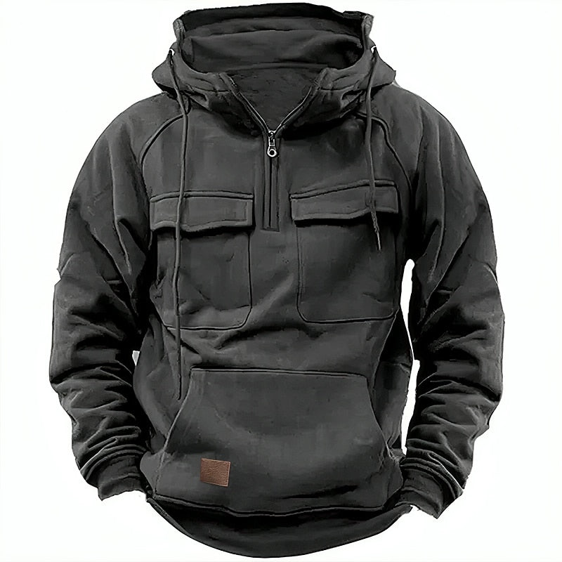 Logan™ | Comfortable Winter Hoodie with Zip